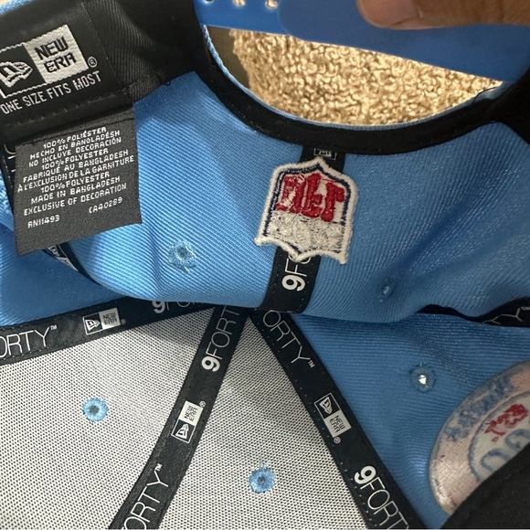 HOUSTON OILERS NFL NEW ERA 9FORTY OFFICIAL HISTORIC TEAM LOGO SNAPBACK HAT NWT - Picture 5 of 5